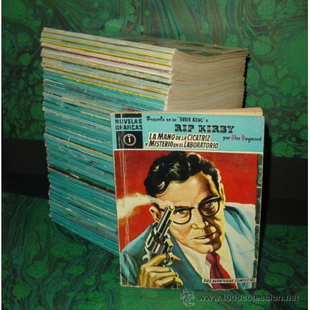 SERIE AZUL. RIP KIRBY. (DOLAR). ¡¡ COMPLETA !!